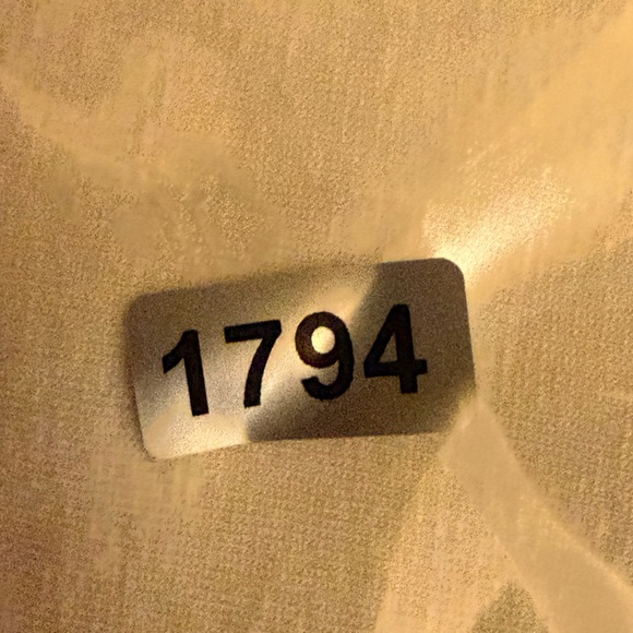 Lululemon Classic Fit Cotton Blend T-Shirt White Size 4 - Picture 7 of 7